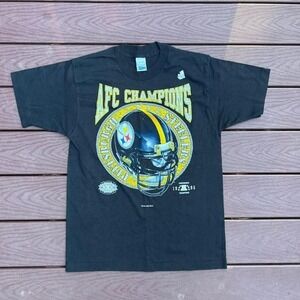 Vintage 1995 Pittsburgh Steelers Super Bowl XXX AFC Champions T Shirt